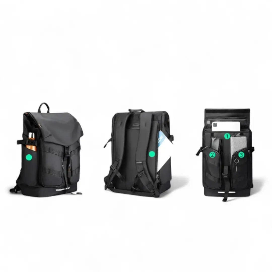 Sac à dos extensible 22-29L voyage ordinateur 17 pouces - Havresacs - HavreS