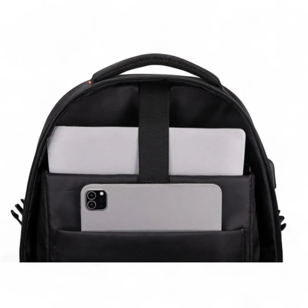 Sac à dos imperméable noir de 30L, idéal voyage et avion - Havresacs - HavreS