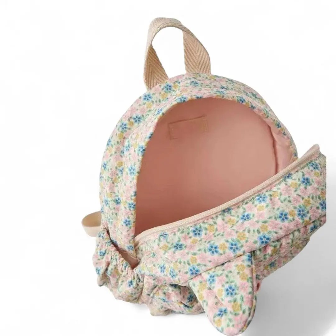 Cartable Maternelle Fille Fleuri Chat - Confort/Douceur | Havresacs HavreSacs