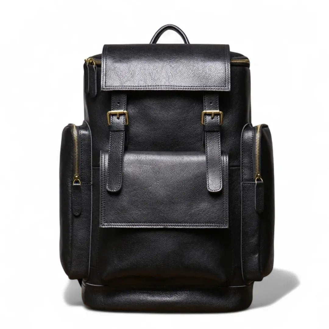 Sac à Dos Cuir Véritable Vintage PC 15’’ Voyage – 20L | Havresacs HavreSacs