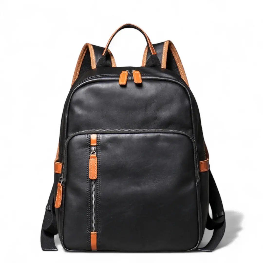 Sac à Dos Cuir Véritable Vintage PC 15’’ Elégant – 20L | Havresacs HavreSacs