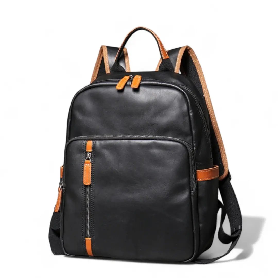 Sac à Dos Cuir Véritable Vintage PC 15’’ Elégant – 20L | Havresacs HavreSacs