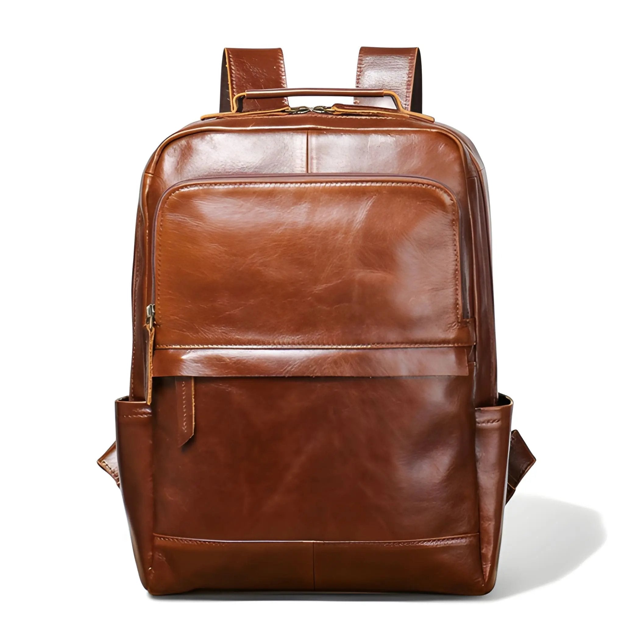 Sac à Dos Cuir Véritable Vintage Ordi 15’’ Léger – 18L | Havresacs HavreSacs