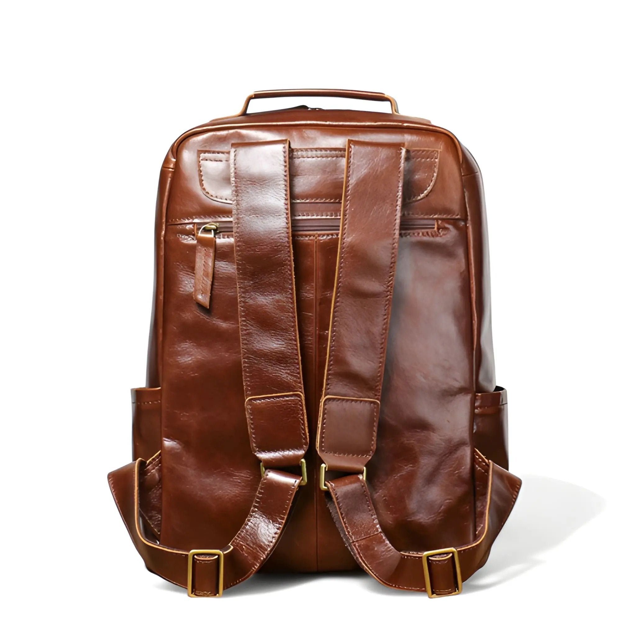 Sac à Dos Cuir Véritable Vintage Ordi 15’’ Léger – 18L | Havresacs HavreSacs