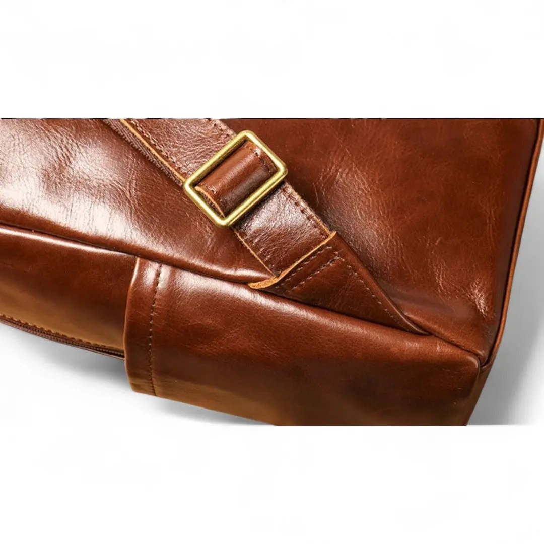 Sac à Dos Cuir Véritable Vintage Ordi 15’’ Léger – 18L | Havresacs HavreSacs