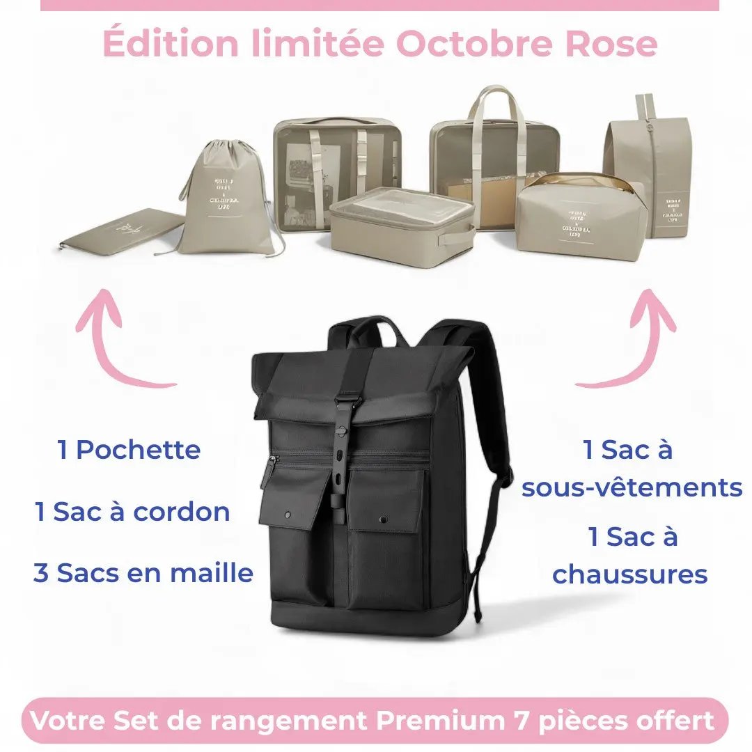 Sac à dos homme tendance noir - antivol et étanche - Havresacs - HavreS