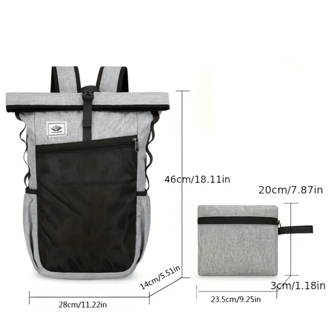 Sac à dos pliable urbain ultra léger de 15L tendance | Havresacs - HavreS