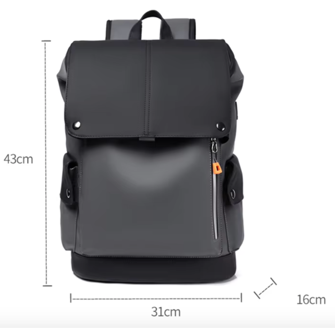 Sac à dos étanche USB pour homme PC 15" - UrbanPro - Havresacs