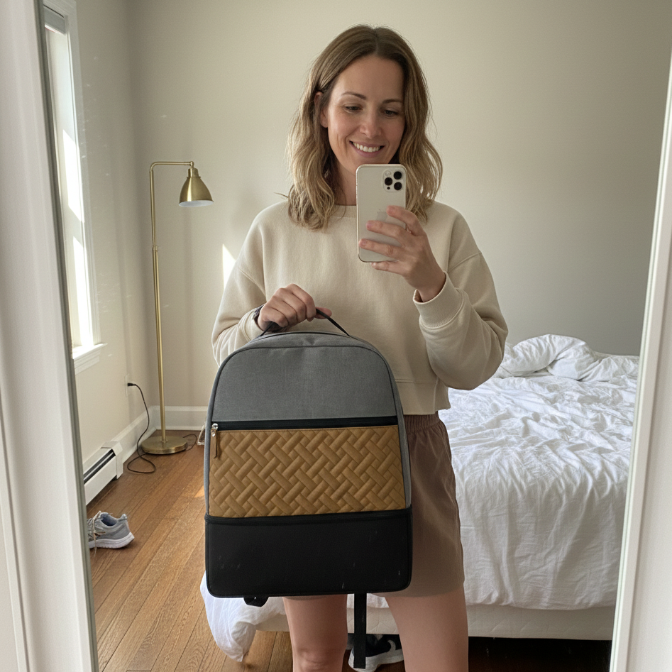 Sac à dos isotherme chic pour femme idéal pour voyager - Havresacs