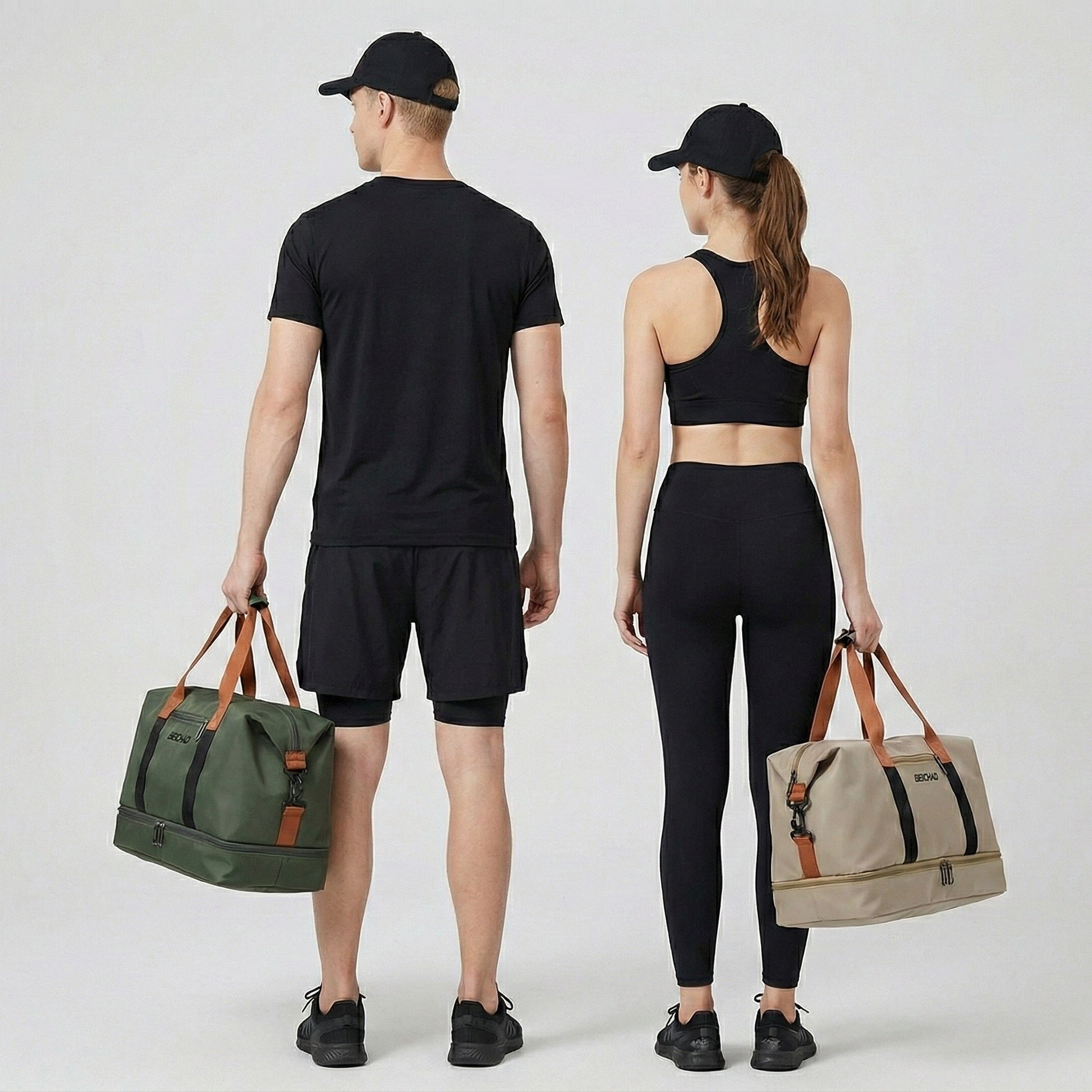 Sac de Voyage 35L avec Rangement Chaussures - HavreS