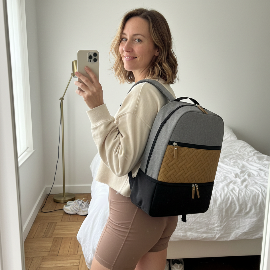 Sac à dos isotherme chic pour femme idéal pour voyager - Havresacs
