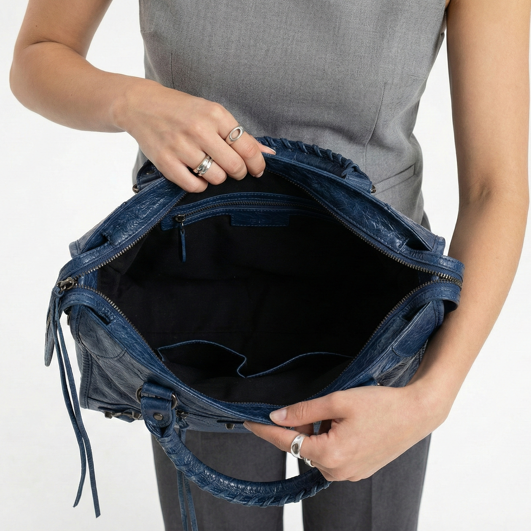 Sac à Main Multi-Poches Zippé - Décontracté & Ville - HavreS