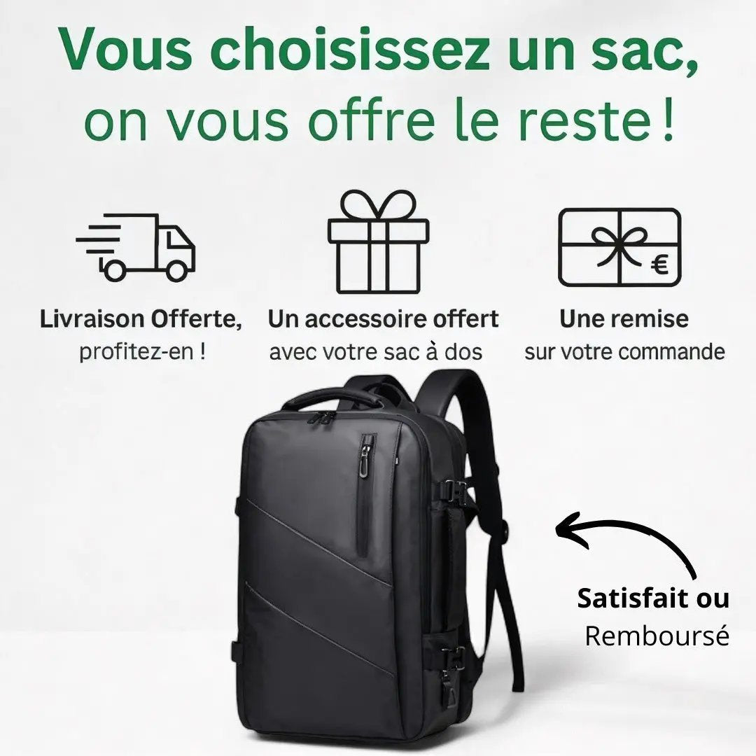 Sac à dos cabine avion pour voyager, imperméable – Havresacs - HavreS