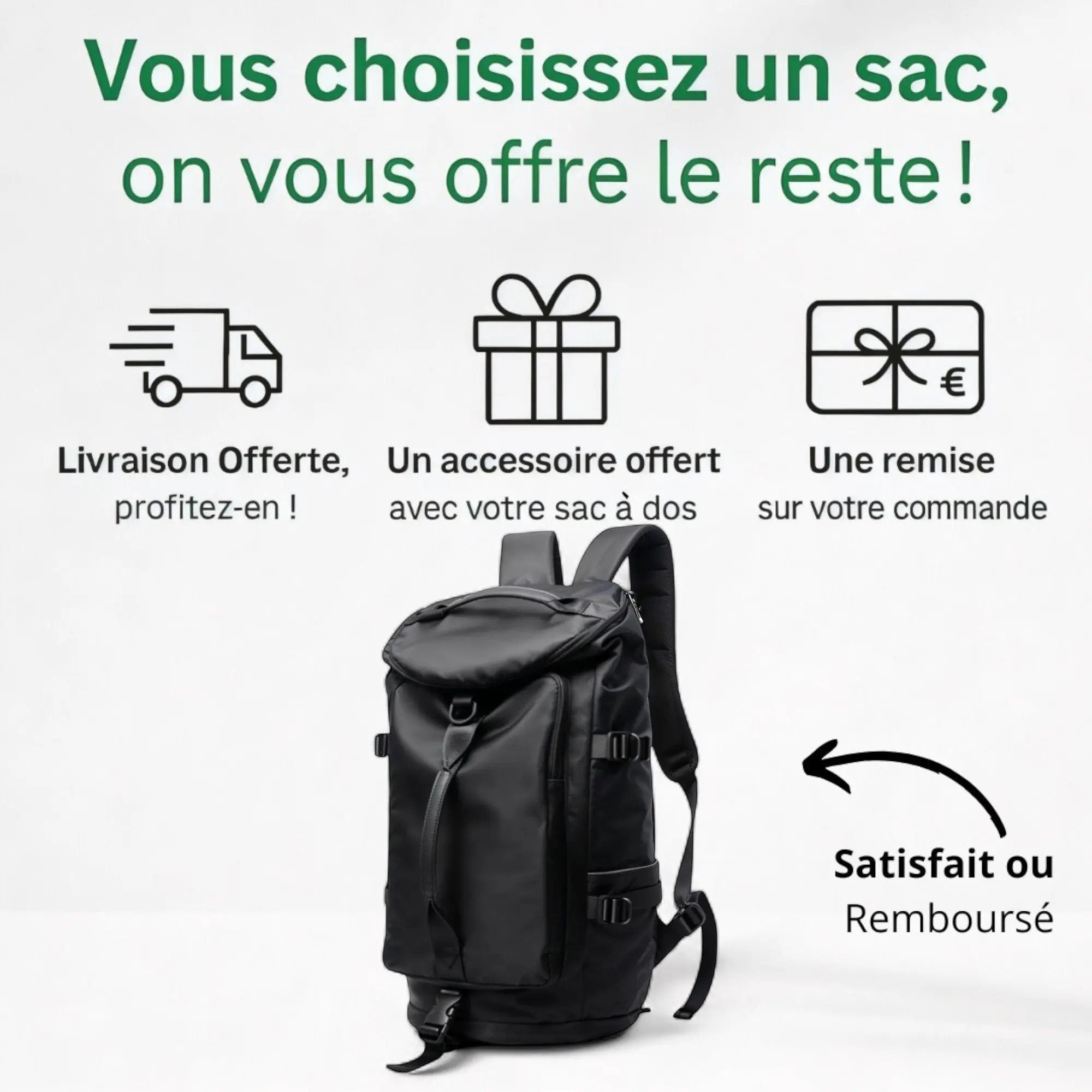 Sac à dos homme et femme voyage, idéal en cabine avion – Havresacs - HavreS