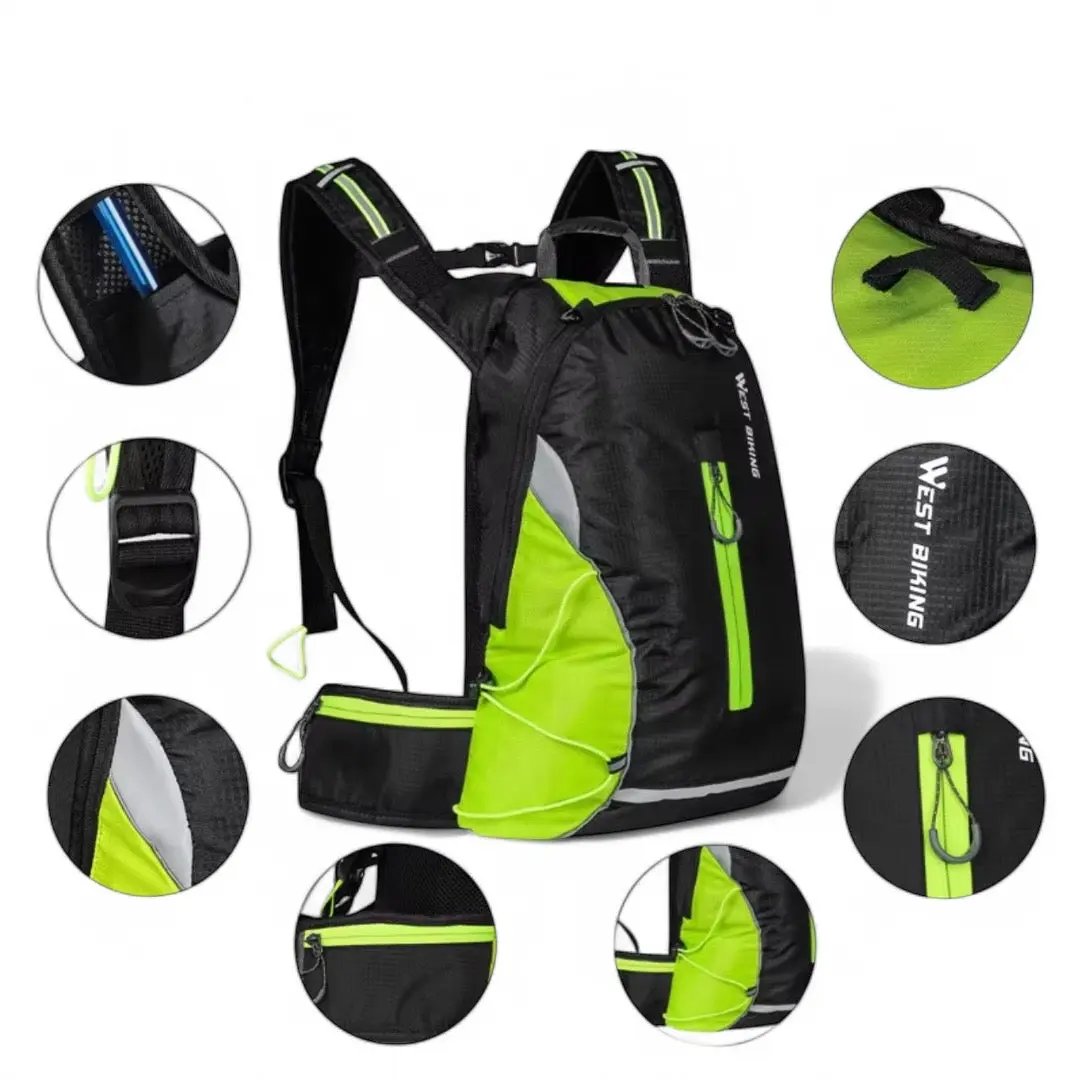 Sac à dos cyclisme de 16L avec poche à eau ultra léger - Havresacs - HavreS
