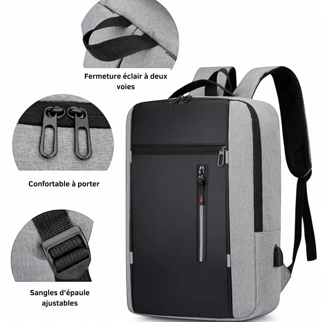 Sac à dos urbain et voyage homme, imperméable et connecté – Havresacs - HavreS