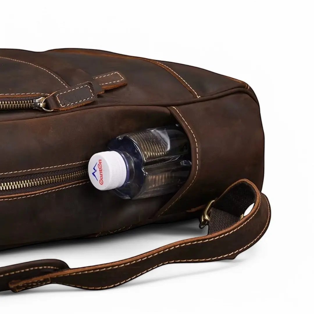 Sac à dos en cuir vintage pour homme tendance, pc 15" - Havresacs - HavreS