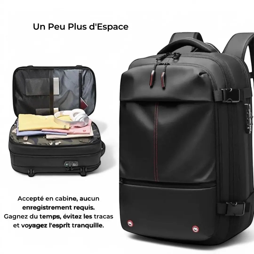 Sac à dos compression pour cabine avion, pc 17 pouces - Havresacs - HavreS