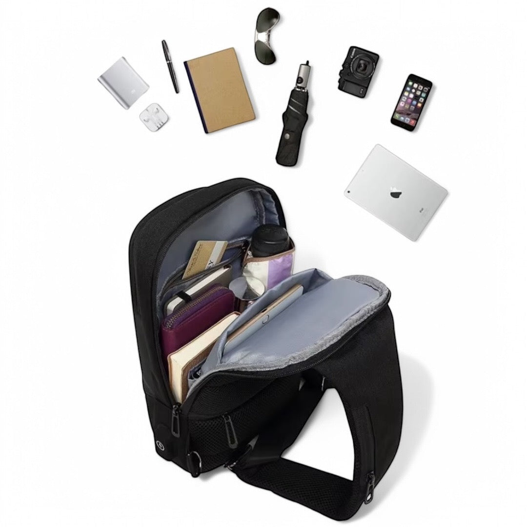 Sac bandoulière antivol waterproof – Swiss Secure – Havresacs