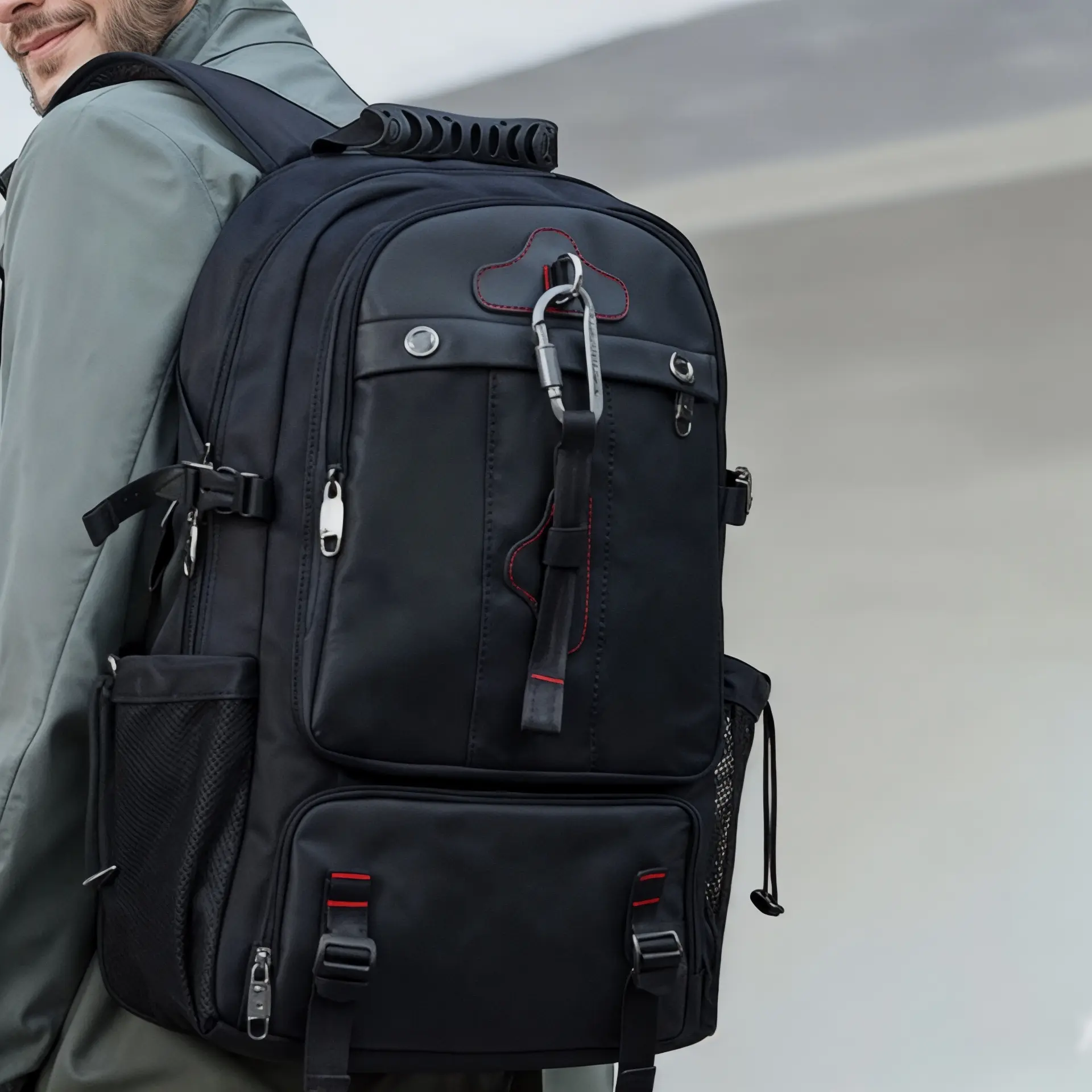 Sac à dos de voyage extensible 80L, poche PC 17 pouces - Havresacs - HavreS