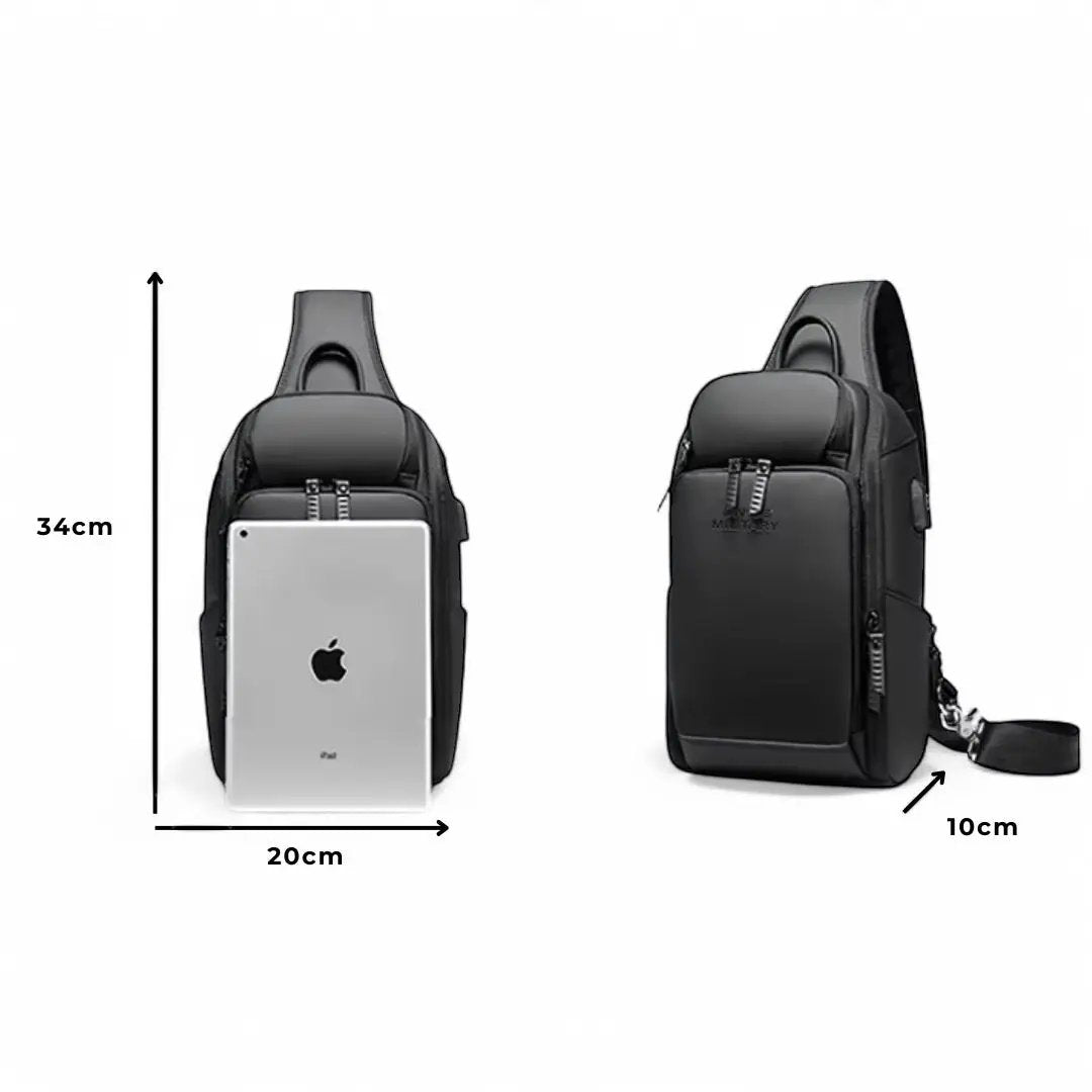 Sac bandoulière homme étanche de 7L, antivol et urbain - Havresacs - HavreS
