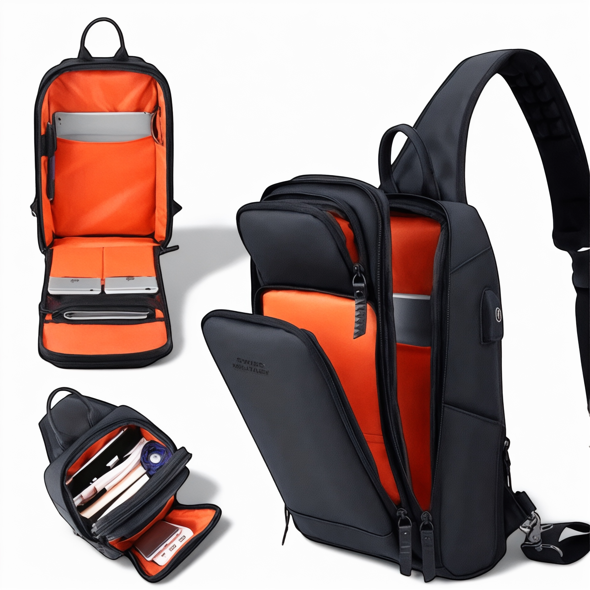 Sac bandoulière antivol waterproof – Active Sling – Havresacs