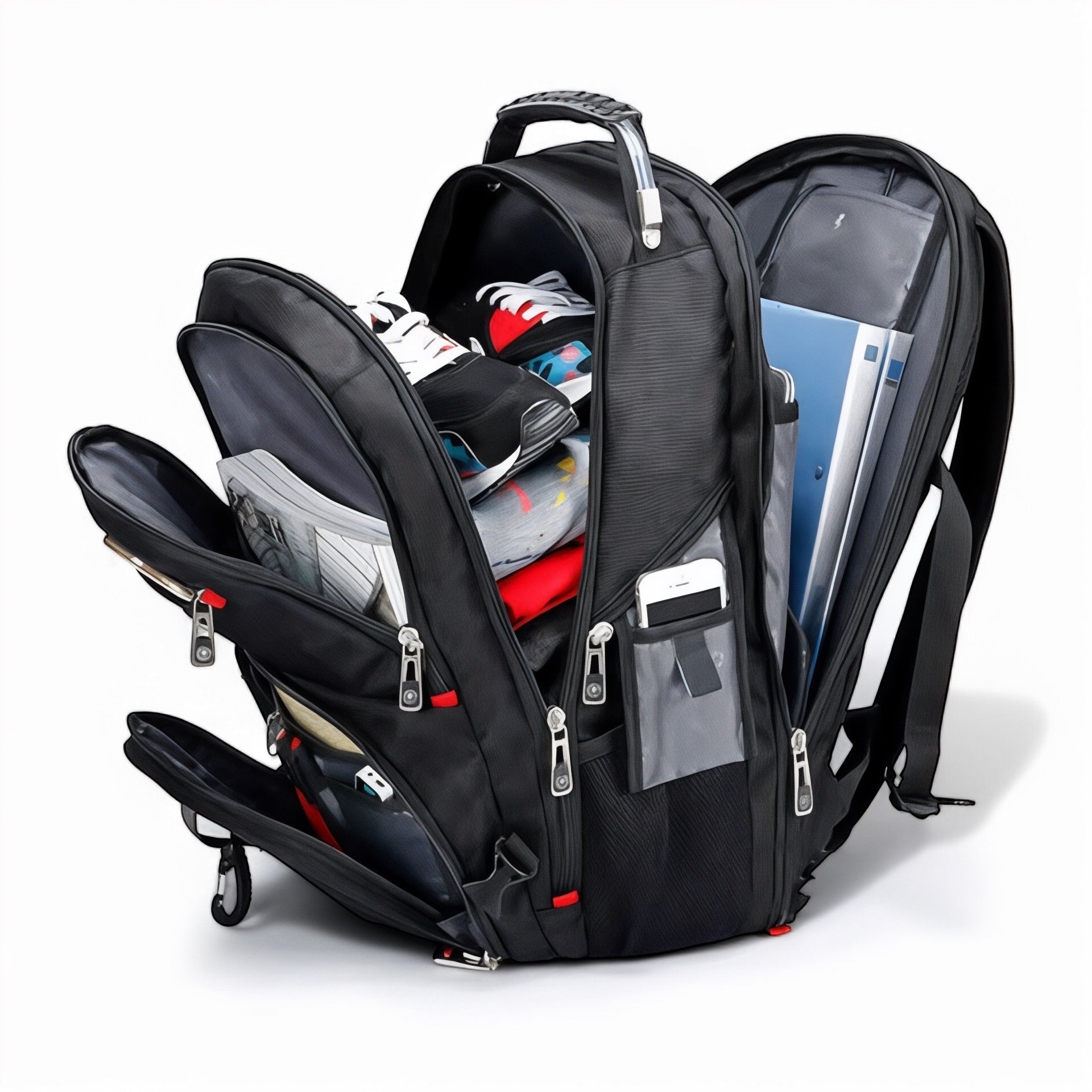 Sac à dos grande capacité – 30L à 80L, PC 17" – Havresacs