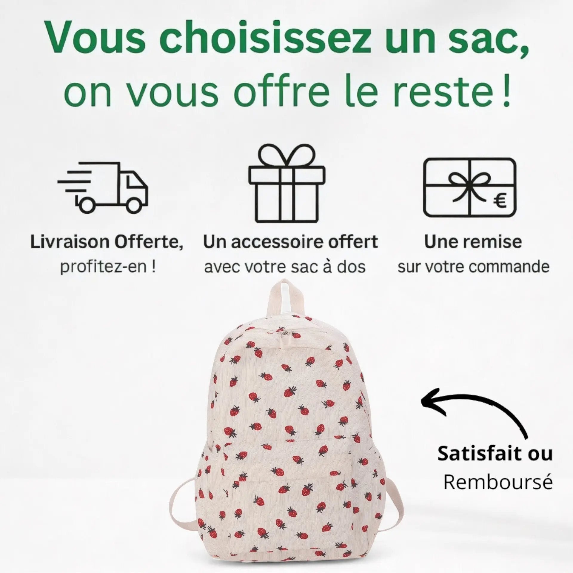 Sac à dos femme original de 20L, élégant et tendance - Havresacs - HavreS