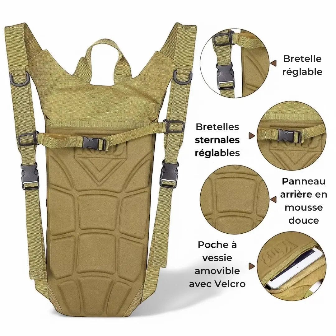 Sac à dos gourde sport, idéal pour le running, 3L - Havresacs - HavreS