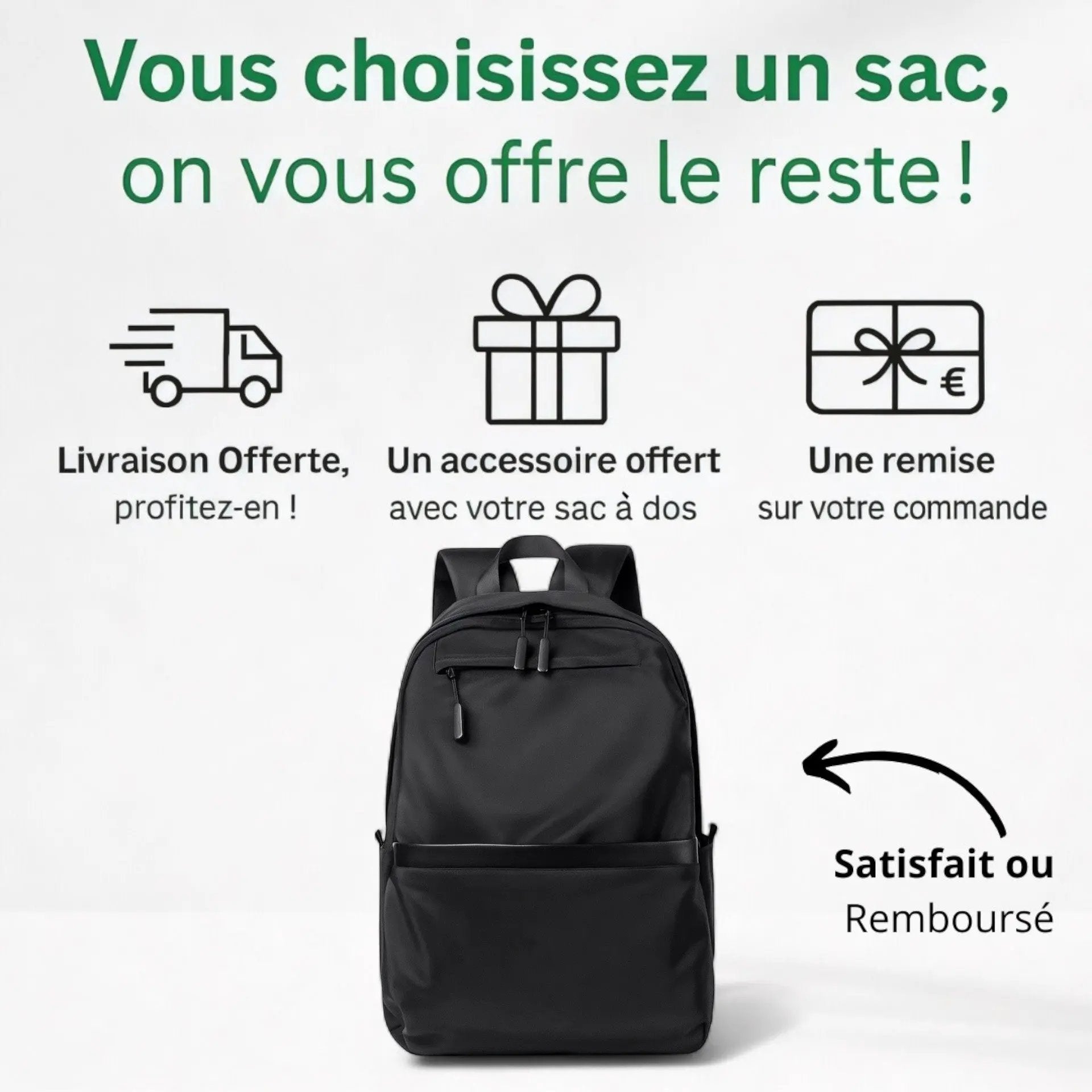 Sac à dos imperméable, PC 15 pouces idéal en voyage - Havresacs - HavreS