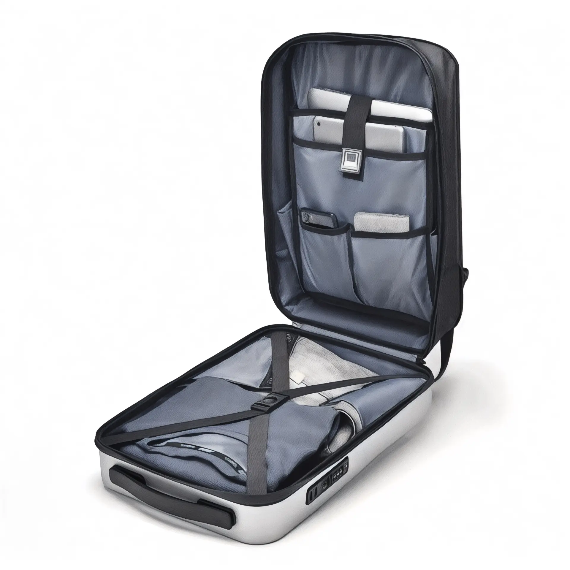 Sac à dos extensible 10-20L, sécurisé idéal pour l'avion – Havresacs - HavreS