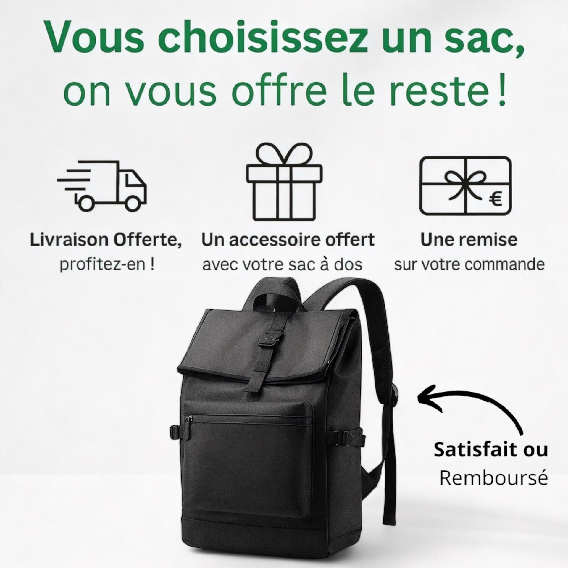 Sac à dos business grande capacité – Urban Pro – Havresacs