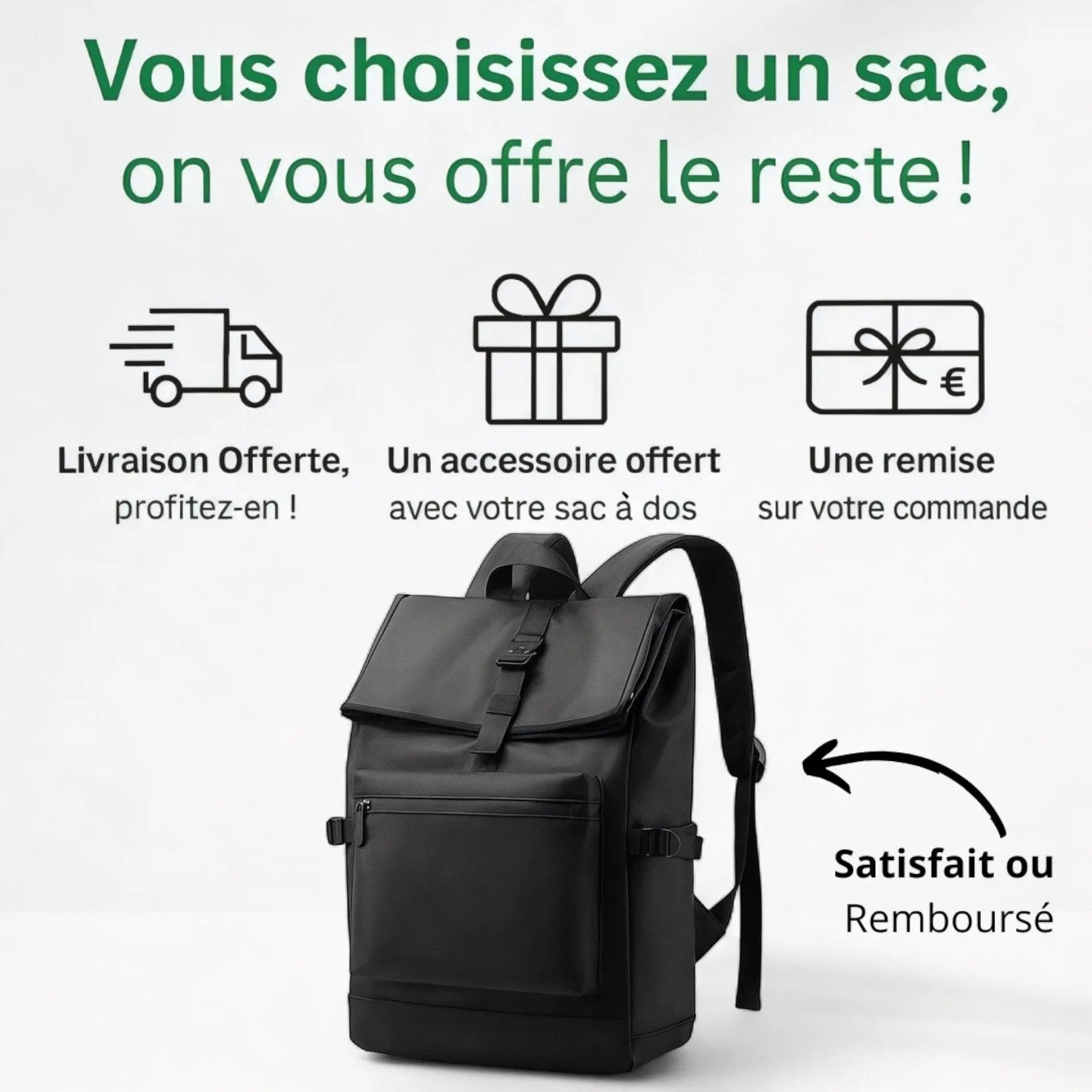 Sac à dos ordinateur 17 pouces, étanche parfait en voyage - Havresacs - HavreS