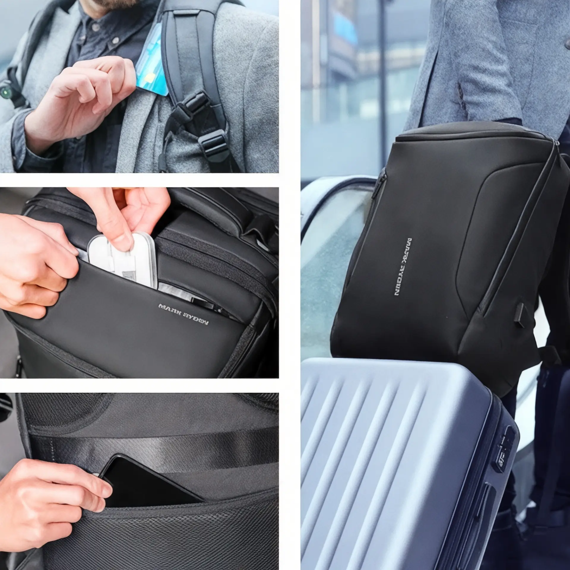 Sac à dos imperméable urbain de 30L, ordinateur 17 pouces – Havresacs - HavreS