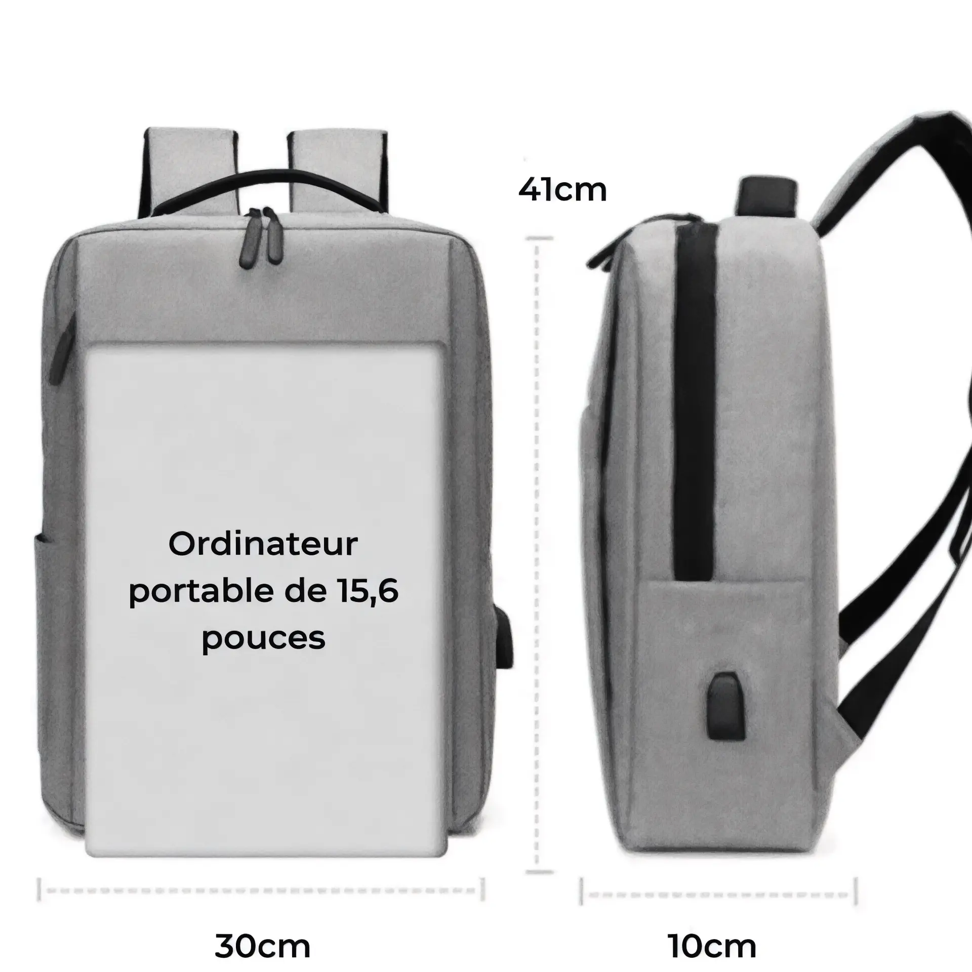 Sac à dos cabine avion, plus de 10L, ordinateur 15 pouces – Havresacs - HavreS