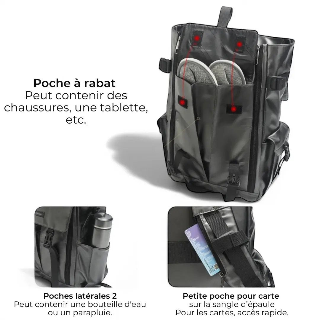 Sac à dos tendance homme femme urbain 16L, PC 15 pouces – Havresacs - HavreS