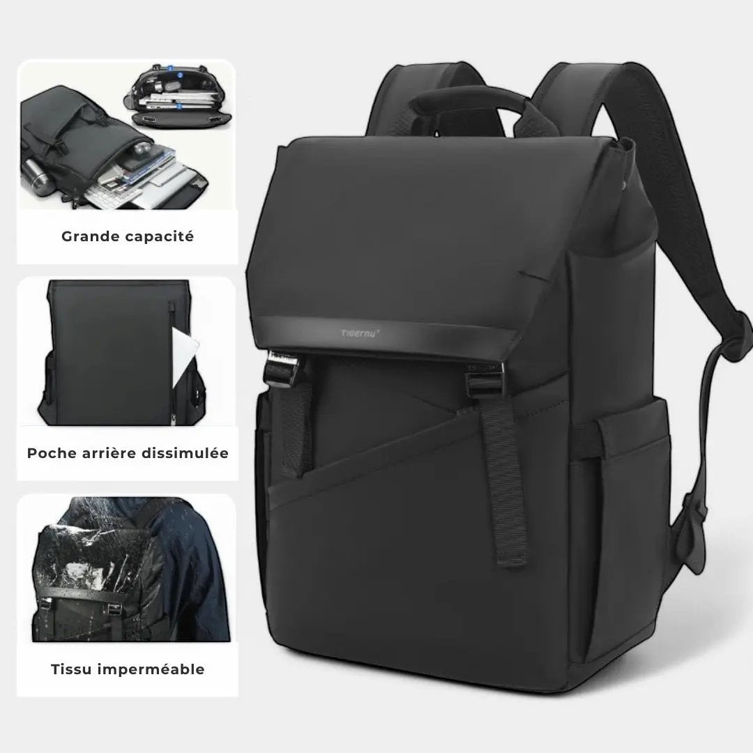 Sac à dos connecté étanche et urbain, ordinateur 15 pouces –Havresacs - HavreS