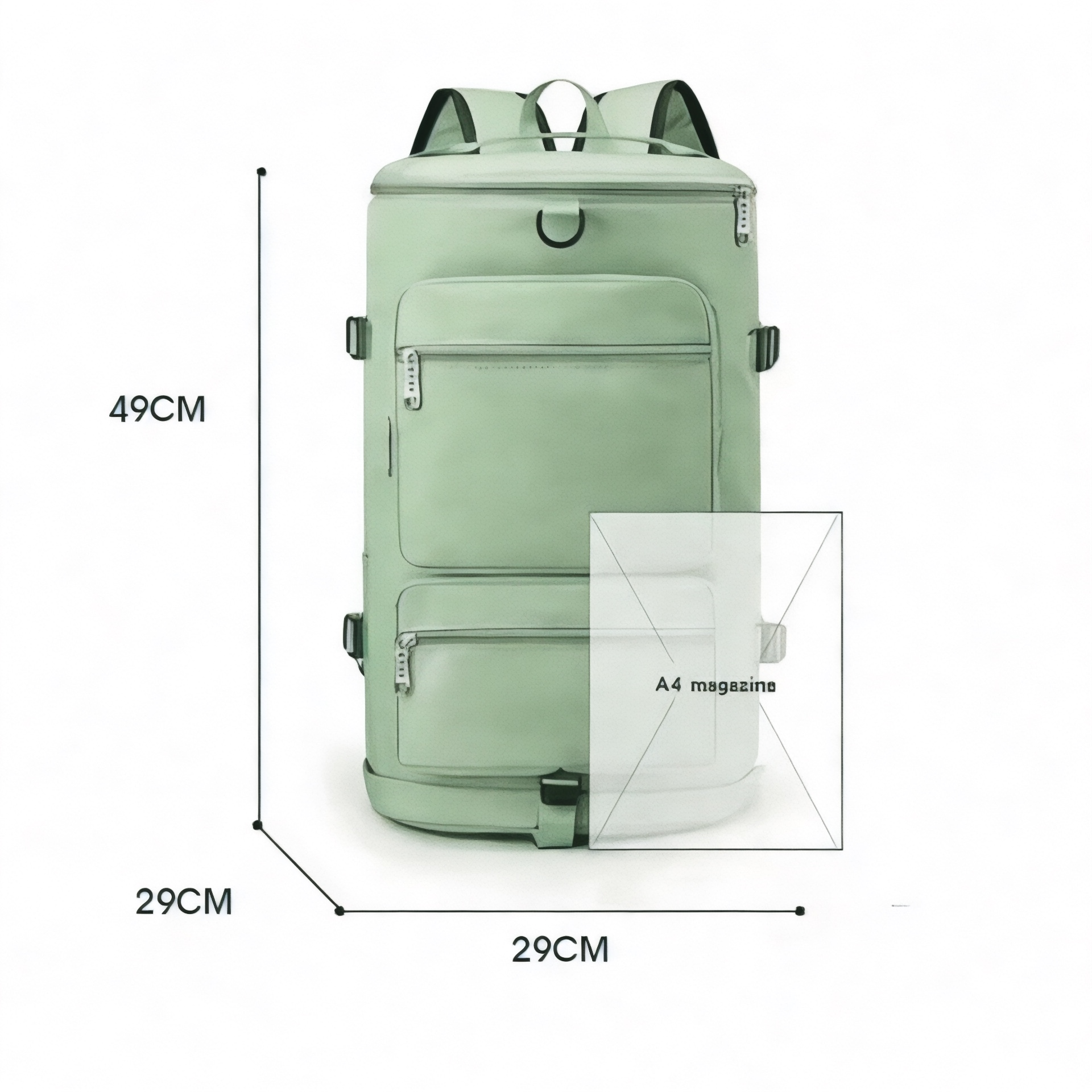 Sac à dos voyage chic et sport 40L – Aurora Voyage – Havresacs