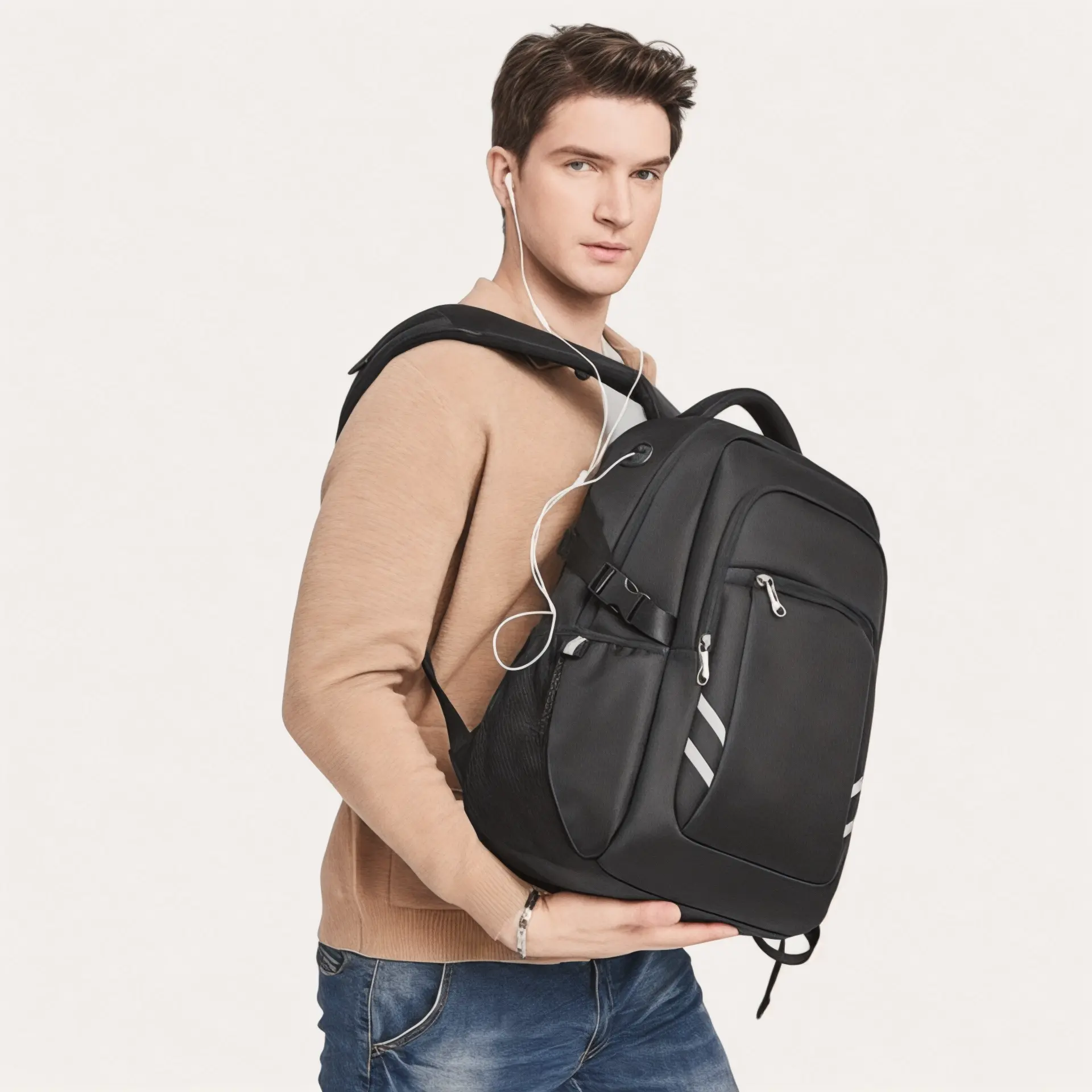 Sac à dos antivol de 30L pour ordinateur de 15 pouces – Havresacs - HavreS