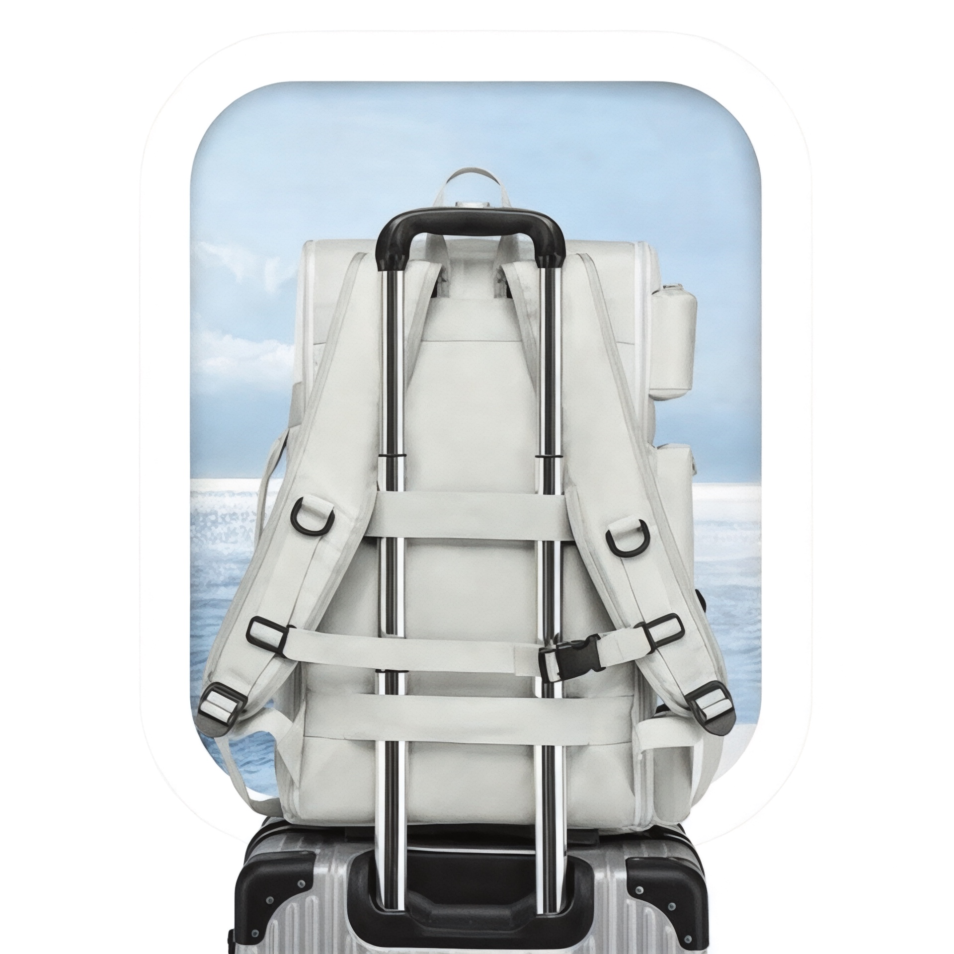 Sac à dos grande capacité voyage 50L – Wet & Dry – Havresacs