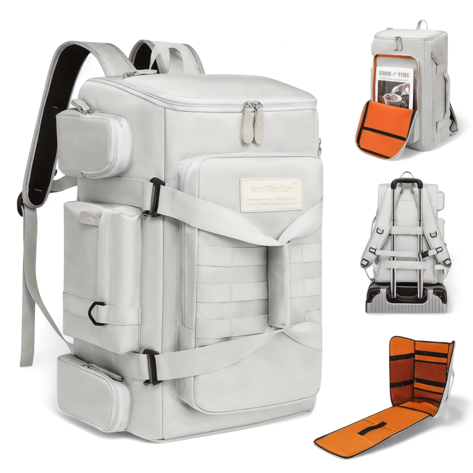 Sac à dos grande capacité voyage 50L – Wet & Dry – Havresacs