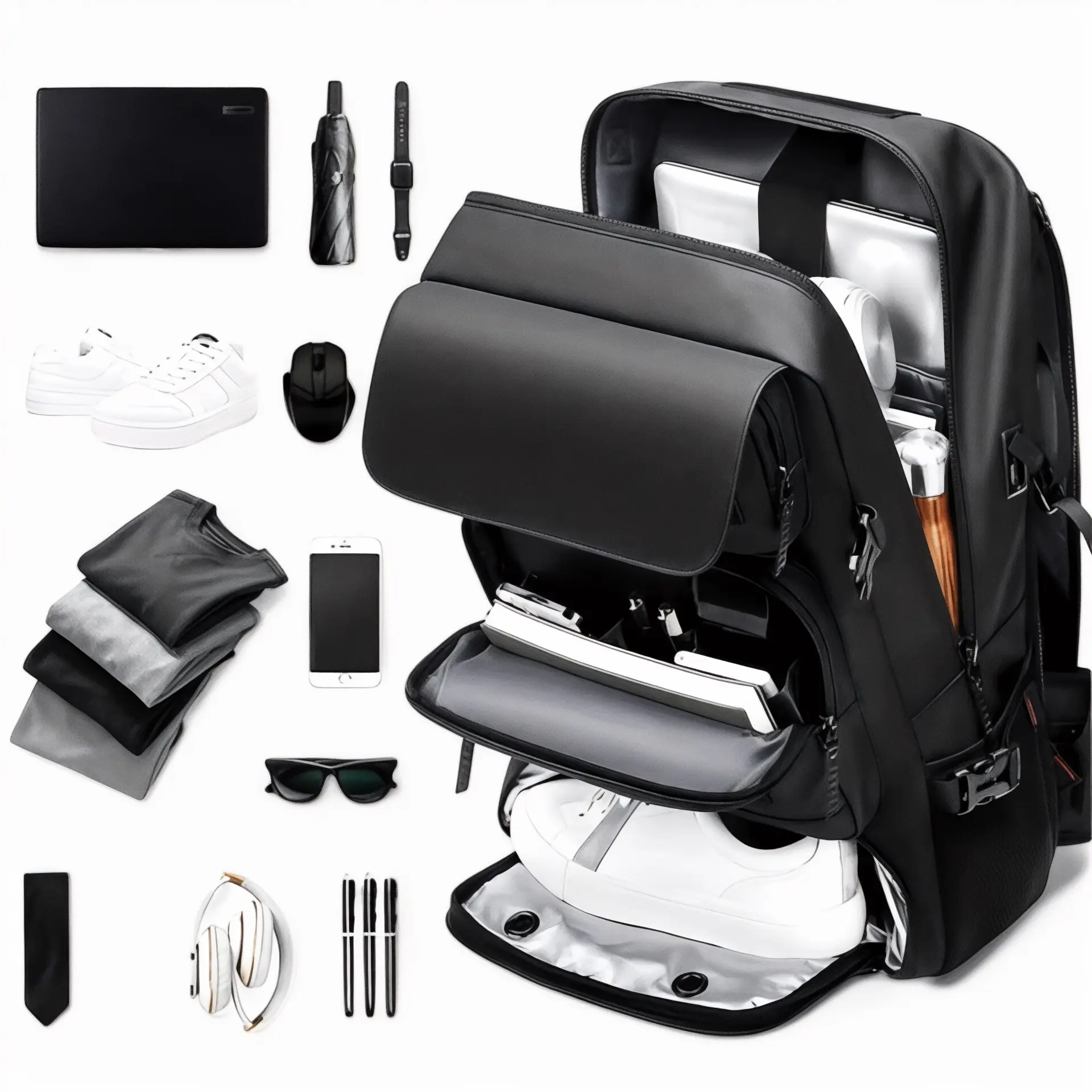 Sac à dos voyage 50L, avec poche ordinateur 17 pouces - Havresacs - HavreS