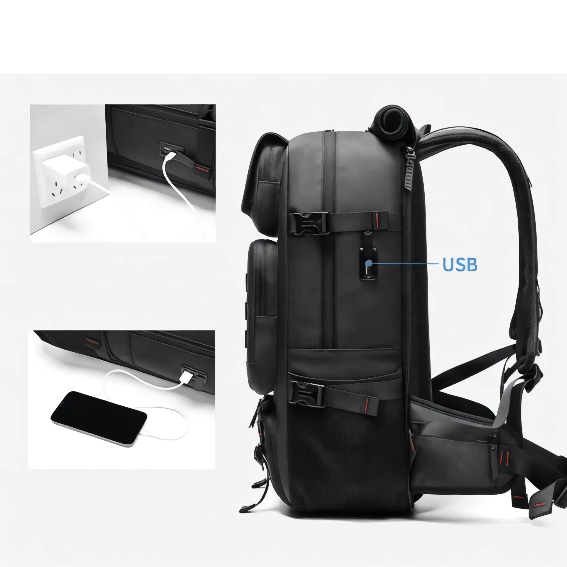 Sac à dos voyage 50L, avec poche ordinateur 17 pouces - Havresacs - HavreS