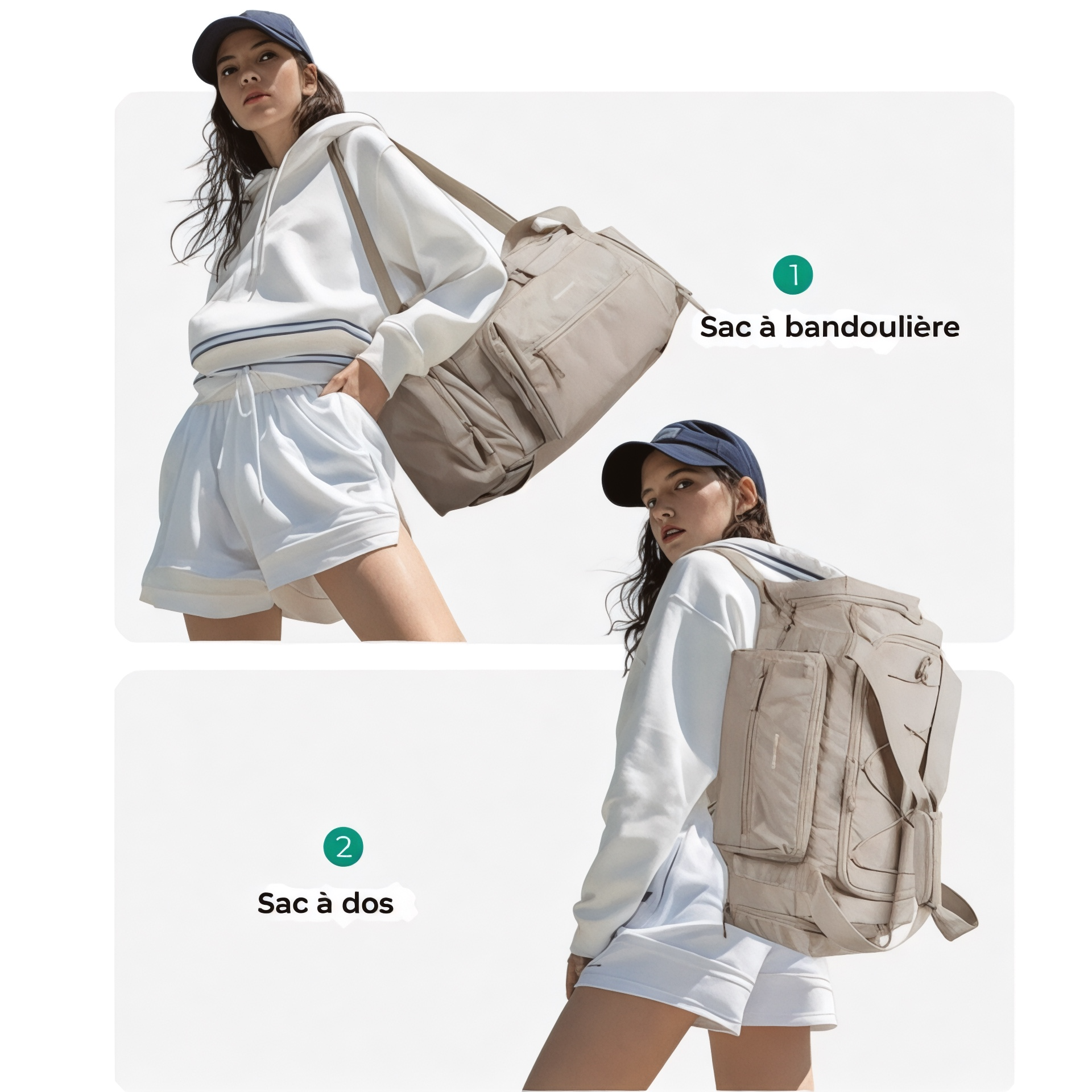 Sac de voyage 30L, idéal cabine avion – FlyPak – Havresacs