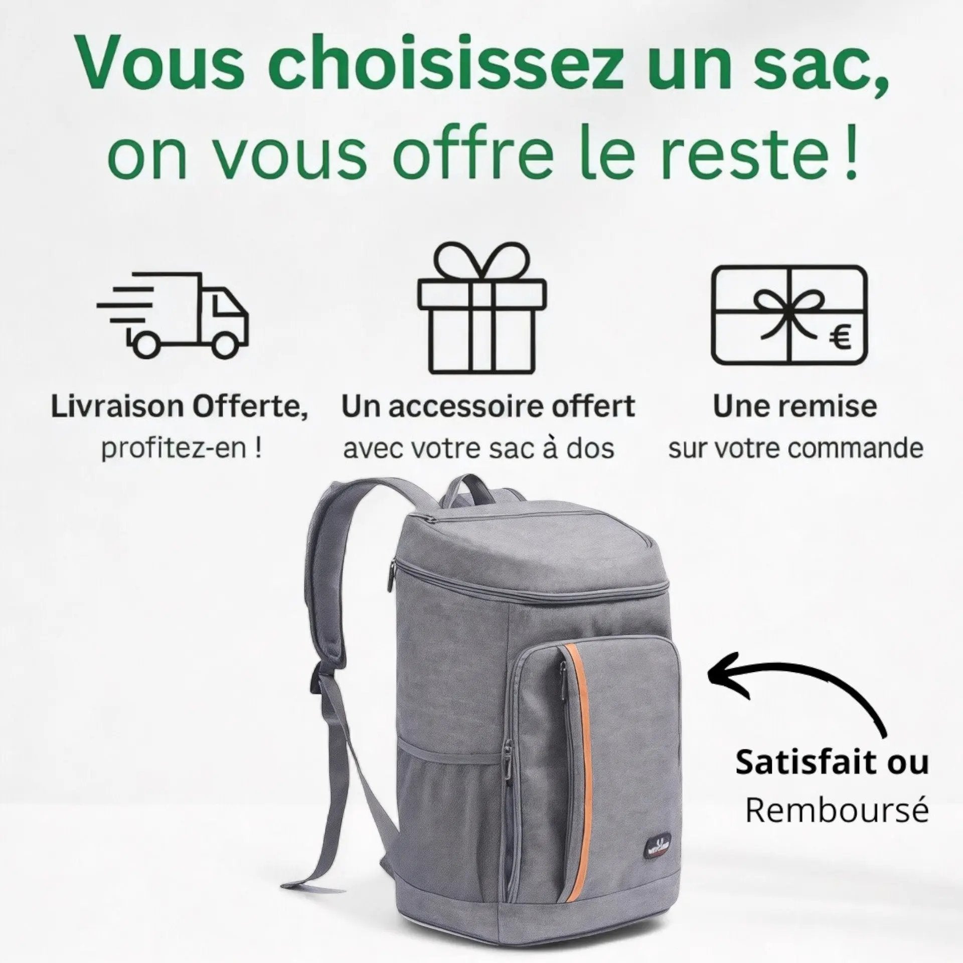 Sac à dos isotherme ultra léger de 20l - Havresacs - HavreS