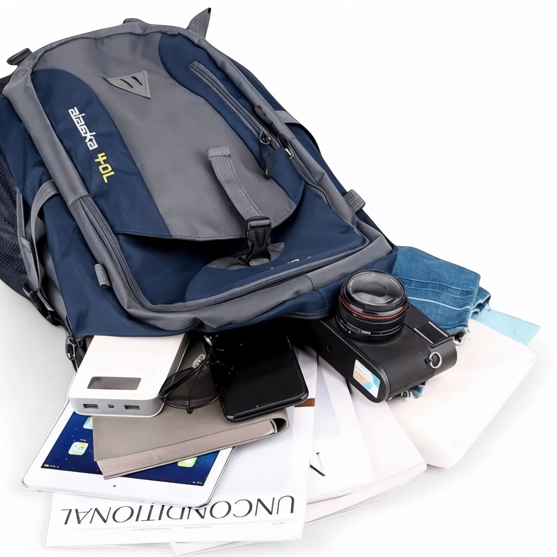 Sac à dos randonnée 40L compartiment ordinateur 17 pouces - Havresacs - HavreS