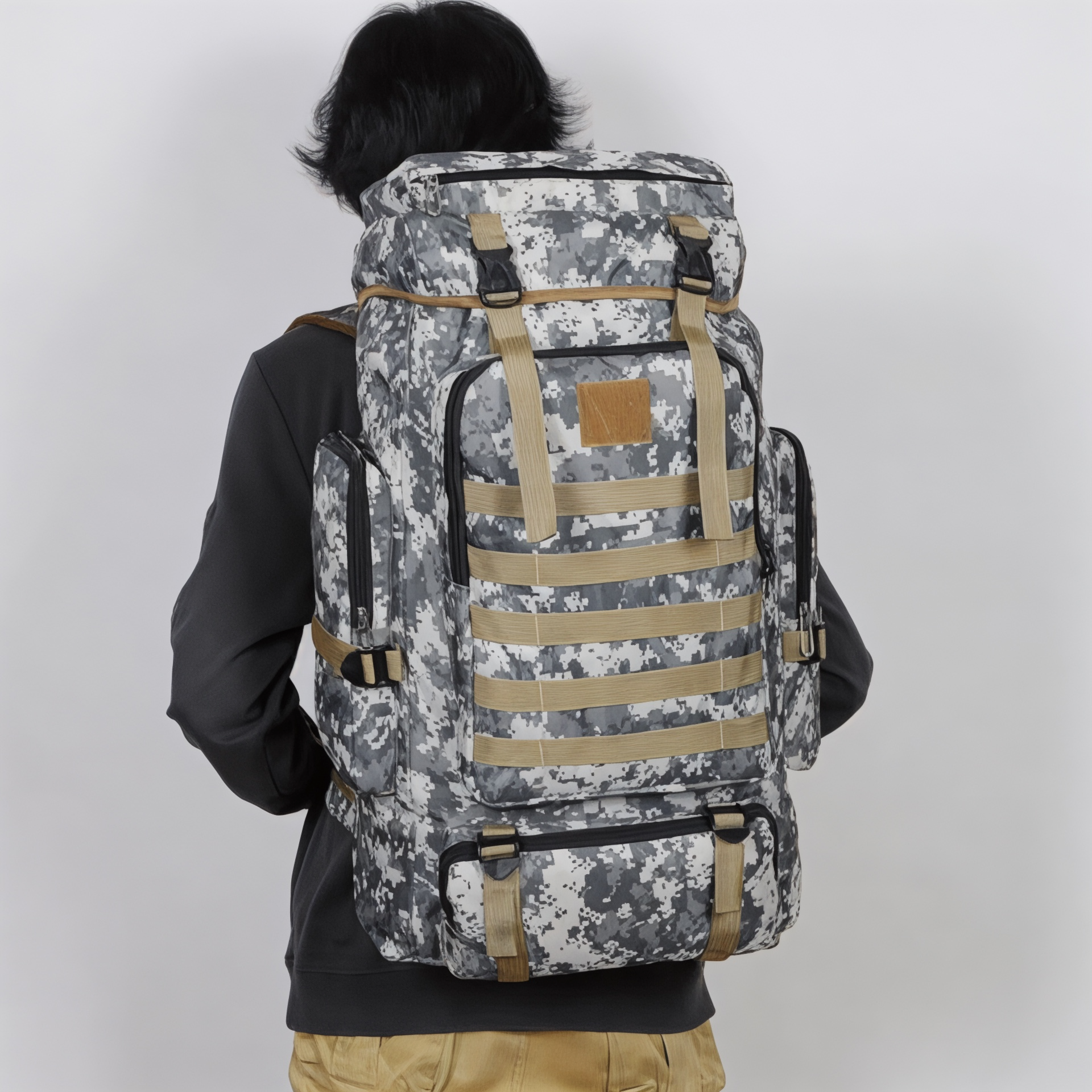 Sac militaire grande capacité 75L – Tactical Pro – Havresacs