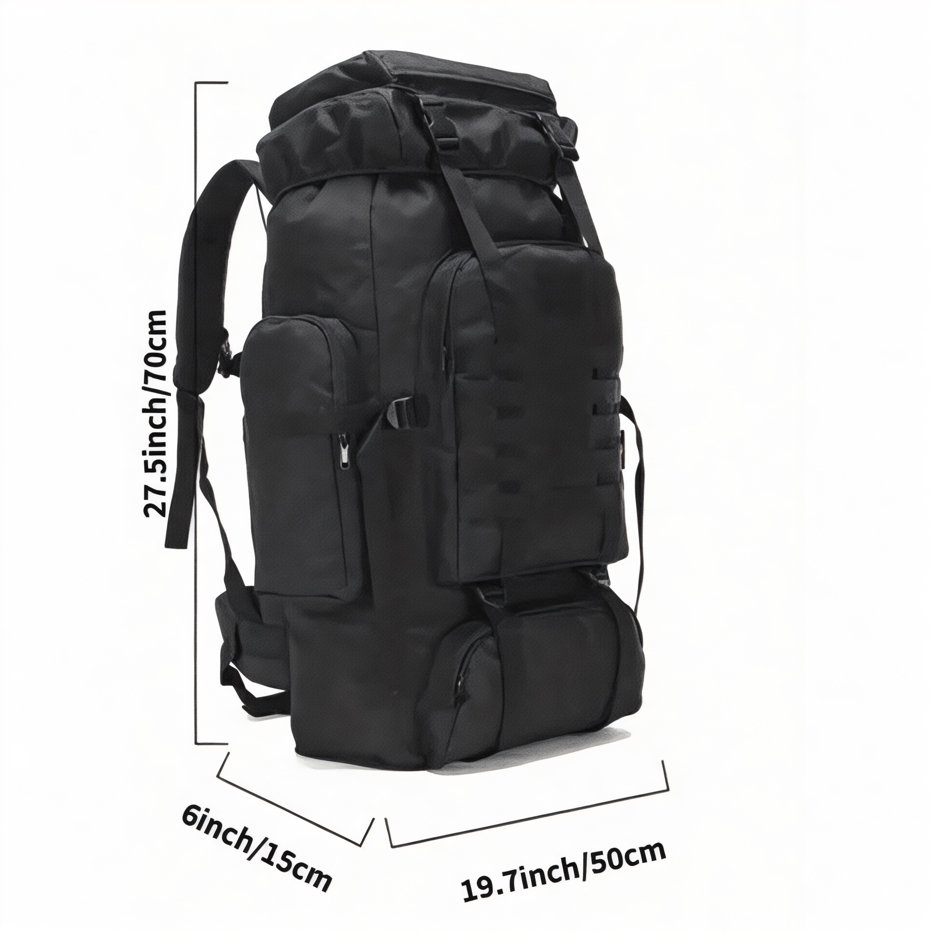 Sac militaire grande capacité 75L – Tactical Pro – Havresacs