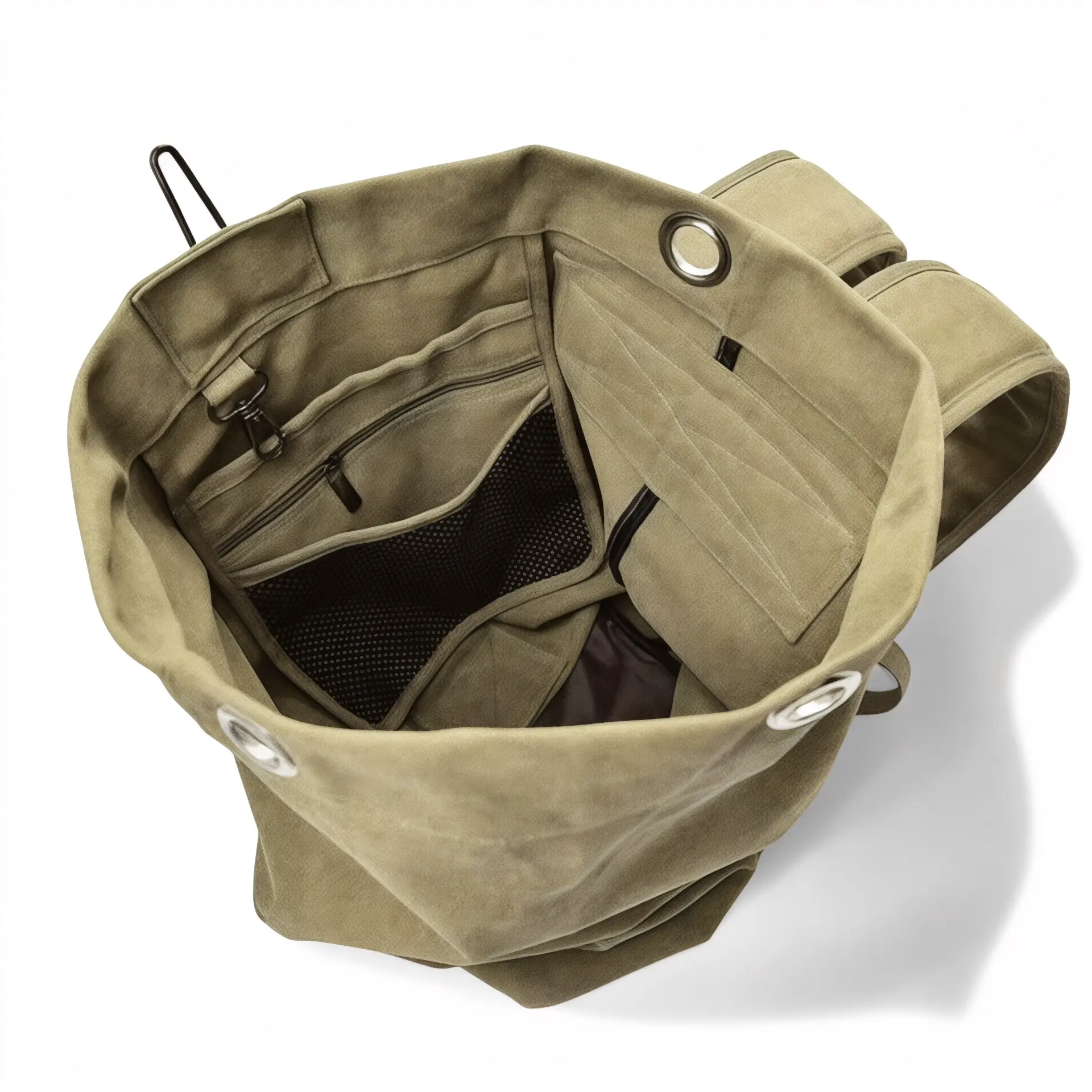 Sac à dos toile homme militaire, grande capacité  - Havresacs - HavreS