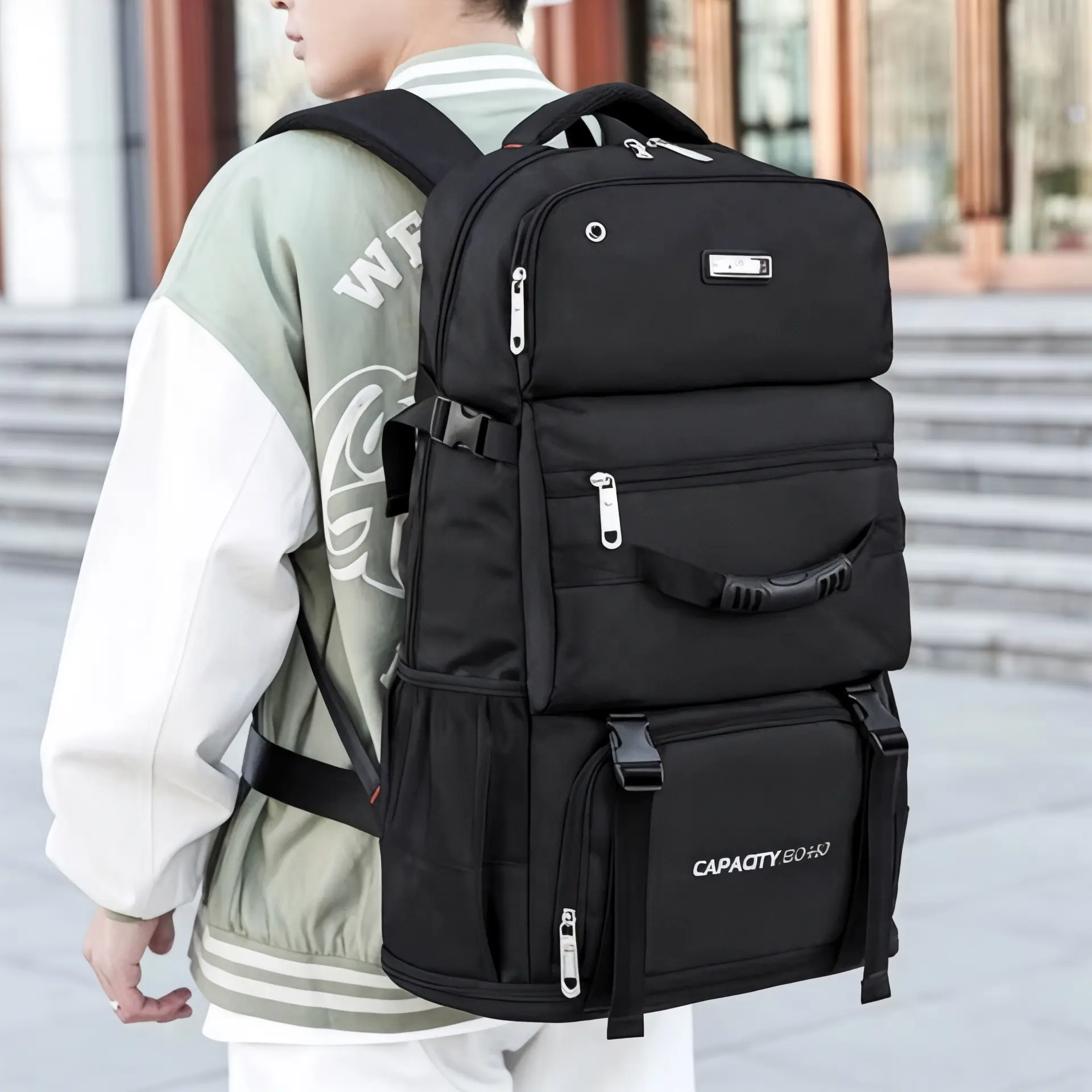 Sac à dos grande capacité 45L – PC 15 pouces, USB – Havresacs - HavreS